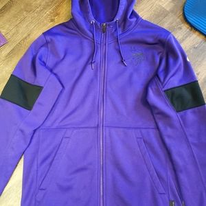 Men's zip up Vikings sweatshirt